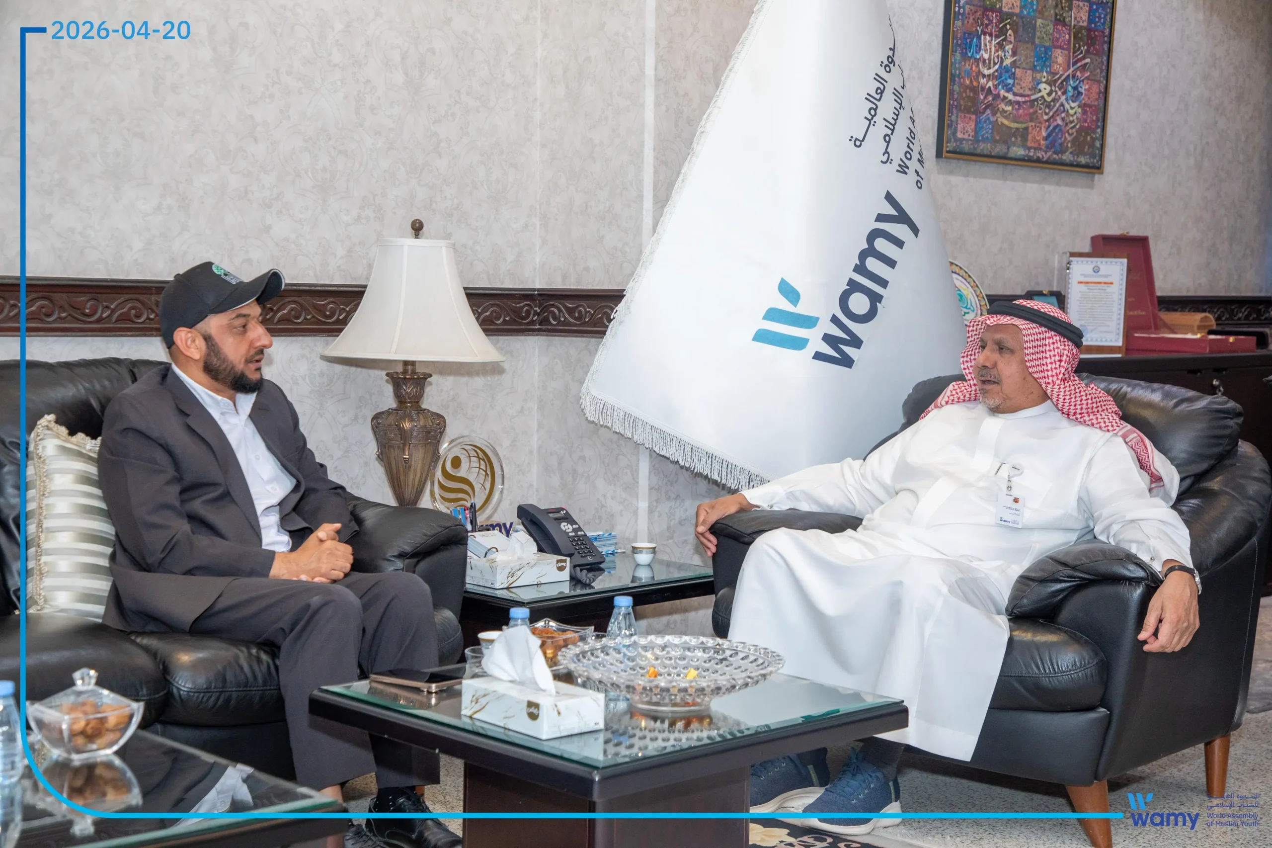 Dr Hayatullah Atid WAMY visit