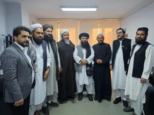 Afghan Red Crescent delegation in Türkiye