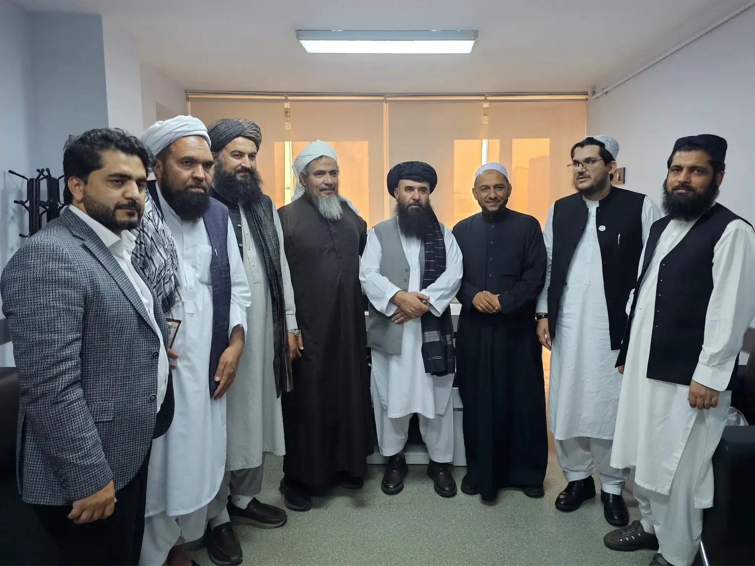 Afghan Red Crescent delegation in Türkiye