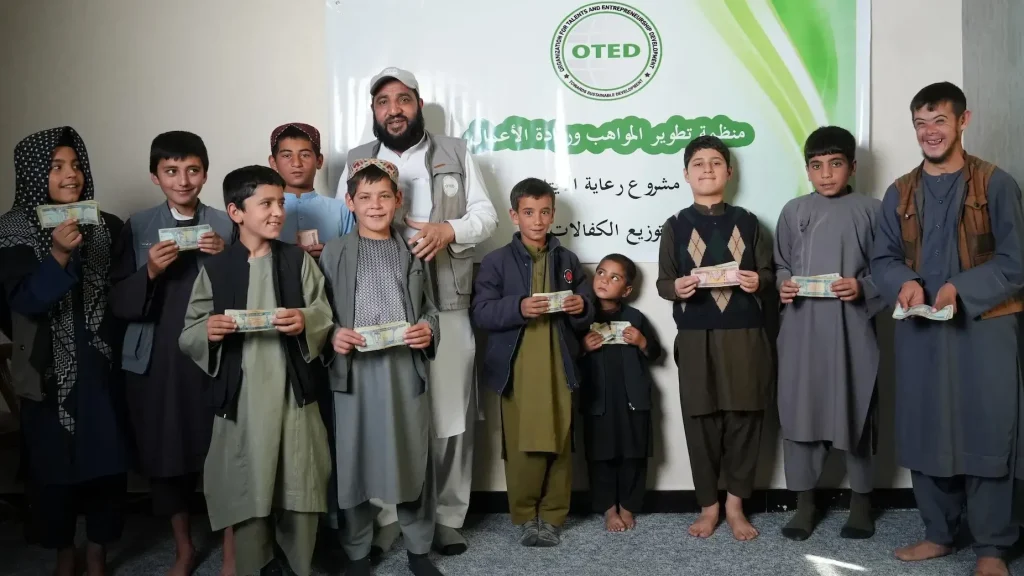 Cash assistance for orphans